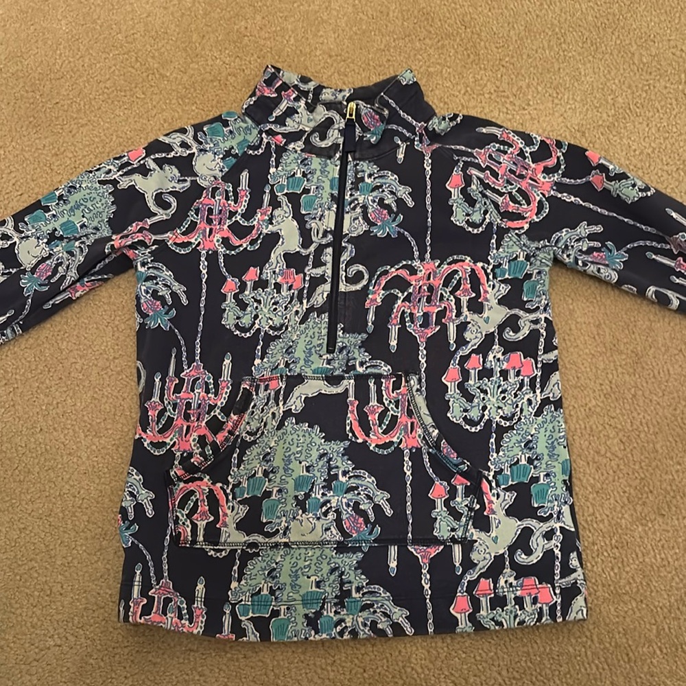 Girls Lily Quarter Zip Pullover
